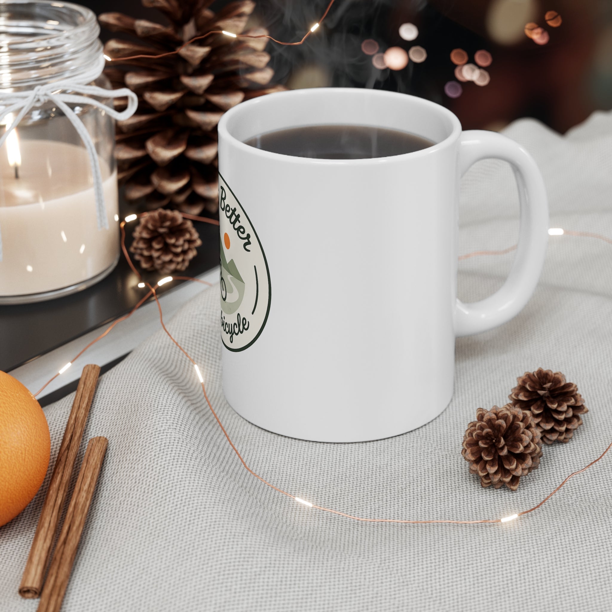 Life is Better on a Bicycle Mug