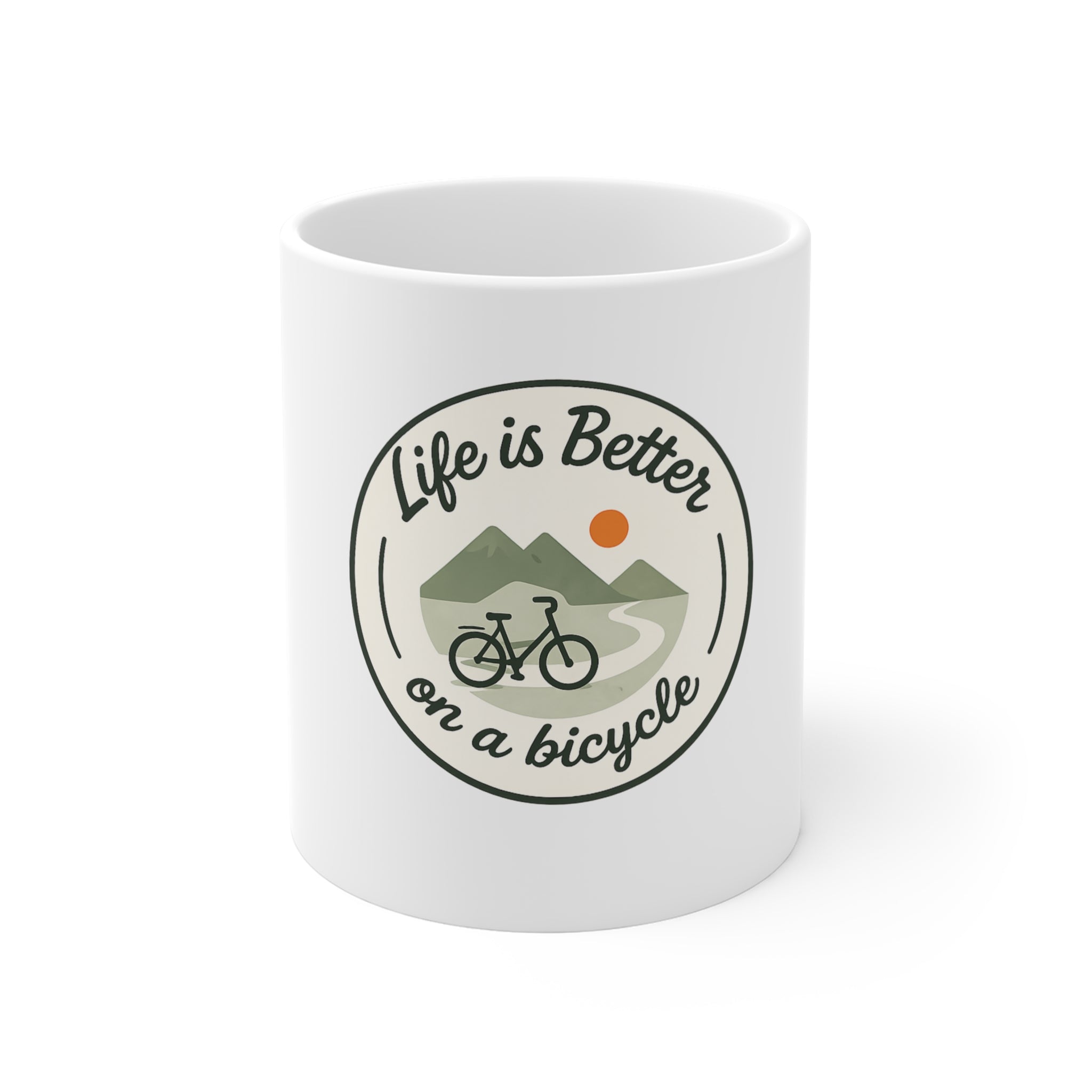 Life is Better on a Bicycle Mug
